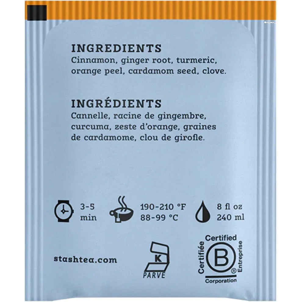 Golden Turmeric Chai Herbal Tea