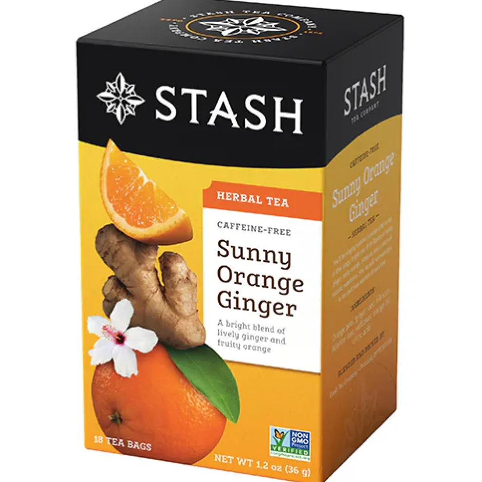 Sunny Orange Ginger Tea